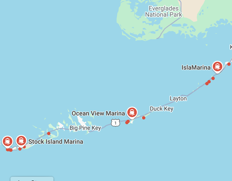 🏝️ Top Marinas in the Florida Keys (From North to South)