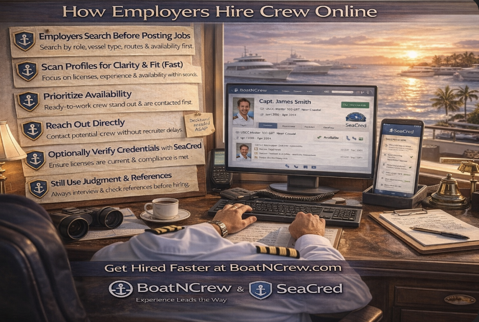 How Employers Hire Crew Online
