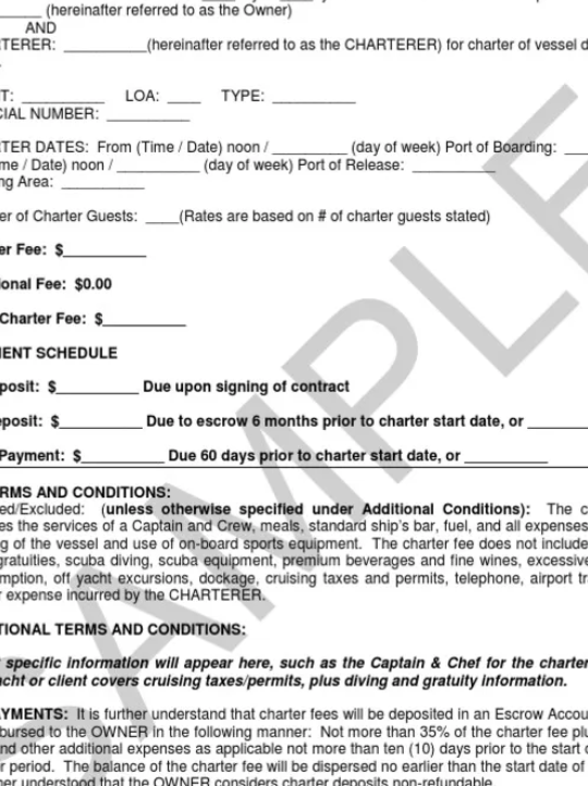 Passenger Liability Waivers: Why Charter Operators Use Them