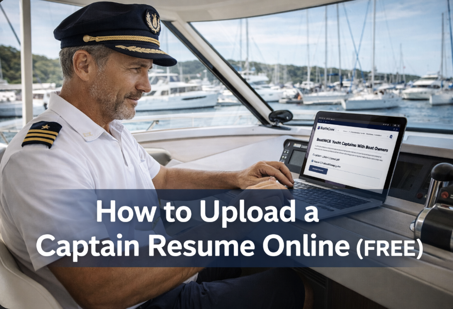 How to Upload a Captain Resume Online (Free)